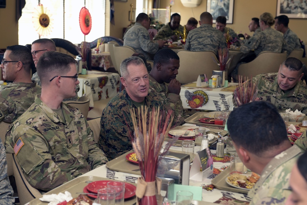 Admiral Kurt W. Tidd visits Soto Cano Air Base