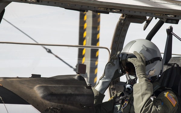 Student pilots prepare for flight