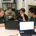 SPC Wittman teaches networking to JROTC cadets