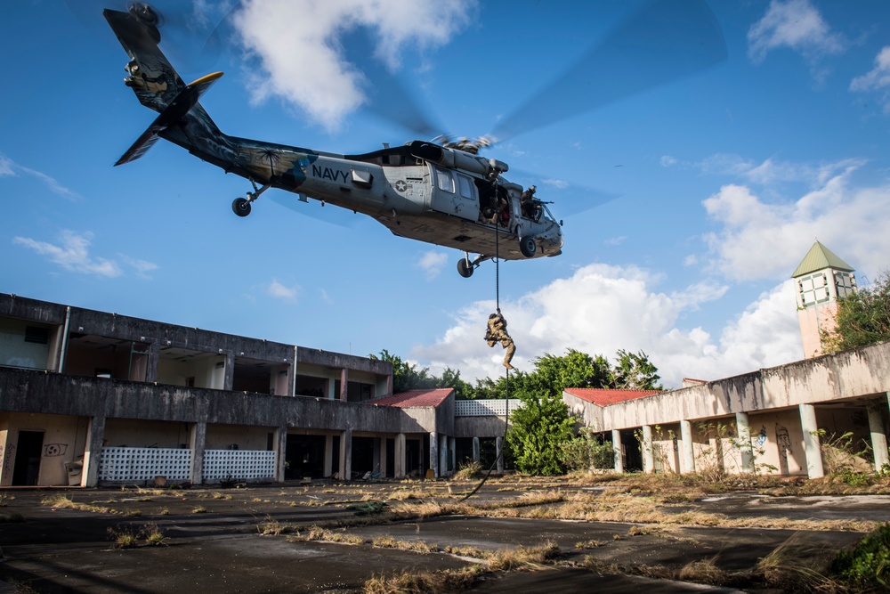 EODMU 5 Insertion &amp; Hostage Rescue Exercise