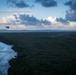HSC-25 Helicopter Flies Over Tinian
