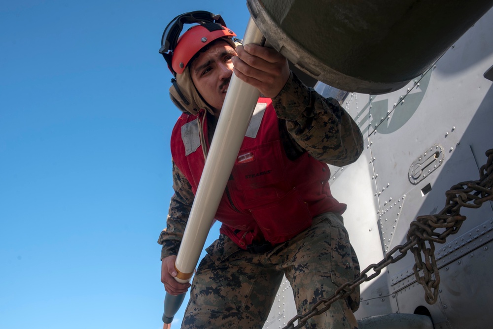 USS New York (LPD 21) conducts COMPTUEX