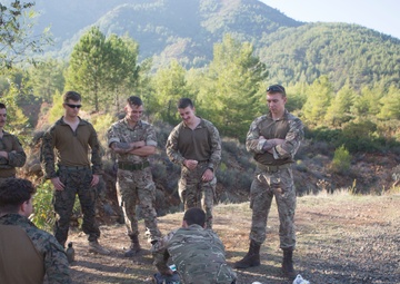 BSRF 17.2 Marines integrate with British Royal Marines and Turkish Marines