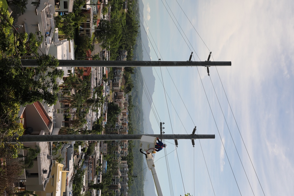 Power Line Work - Puerto Rico
