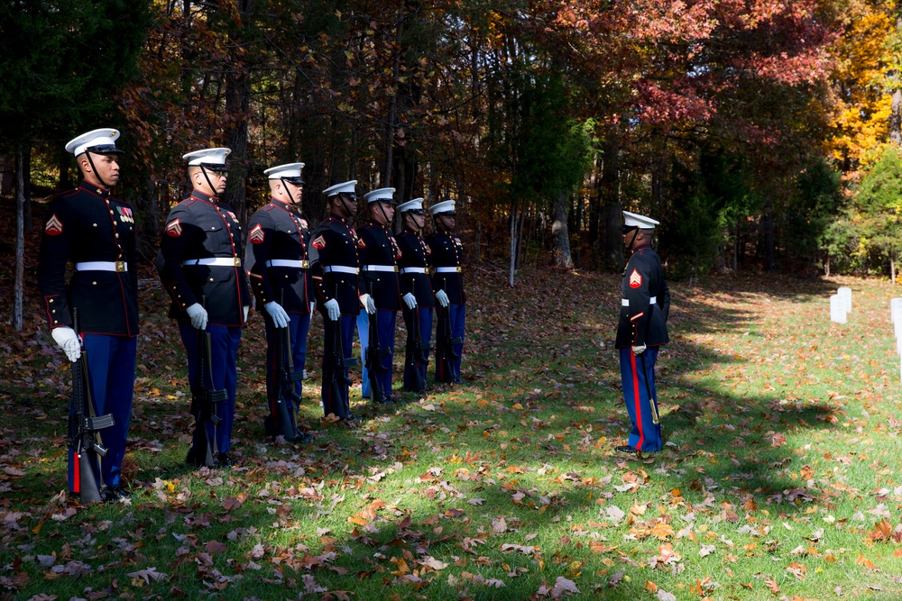 Sergeant Major Henry Black Wreath Laying