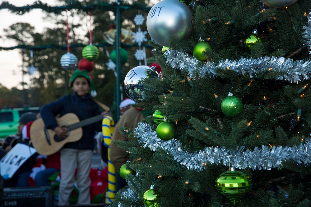 The 62nd Annual Jacksonville-Onslow Christmas Holiday Parade