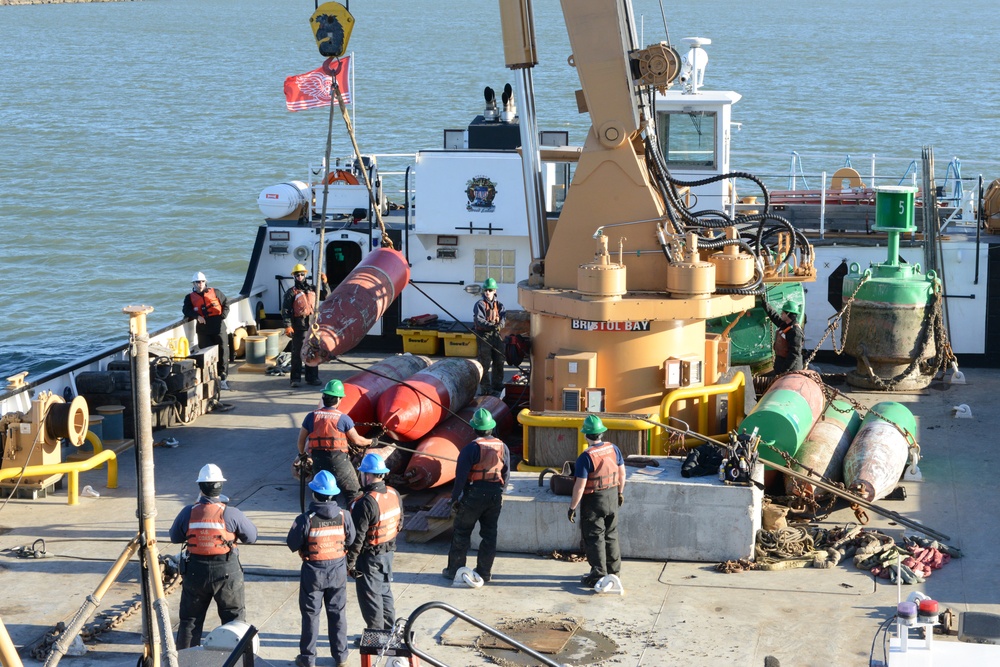 USCGC Bristol Bay conducts Fall Retrieve