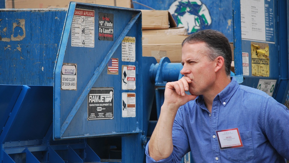 Army Reserve Talks Trash at Arizona State University