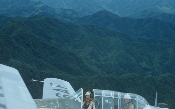 Historical LT-6G Flying over South Korea