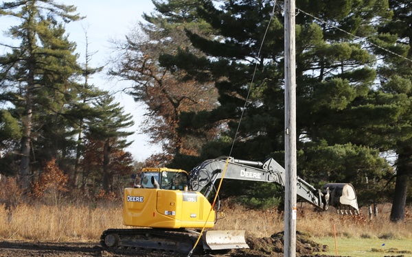 Upgrades to Fort McCoy infrastructure continues with sewer line work