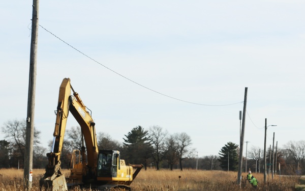Upgrades to Fort McCoy infrastructure continues with sewer line work