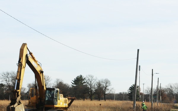 Upgrades to Fort McCoy infrastructure continues with sewer line work