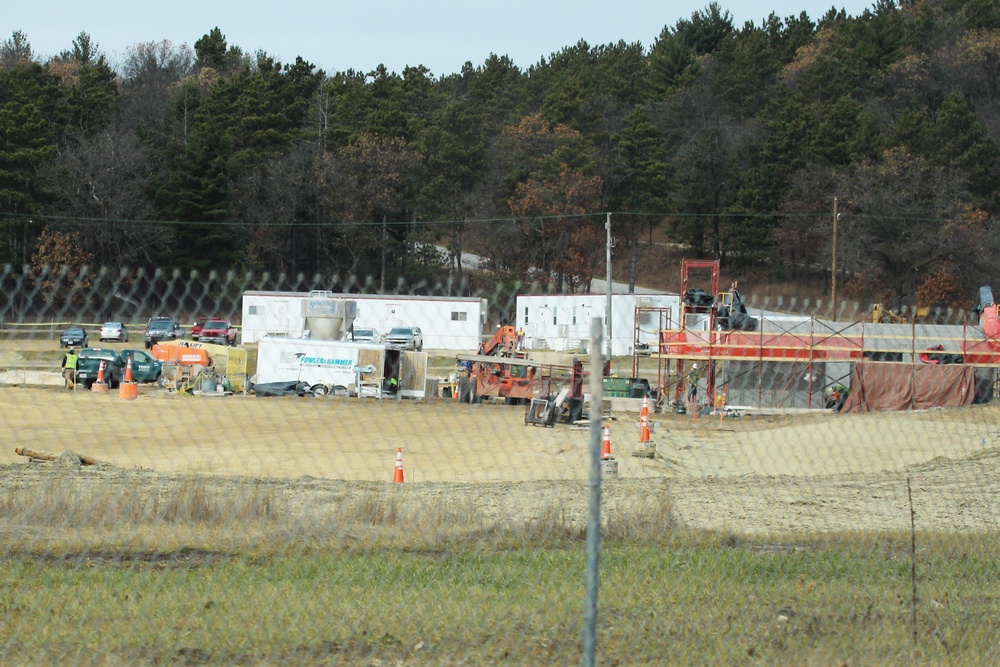 Construction of new Access Control Point continues at Fort McCoy