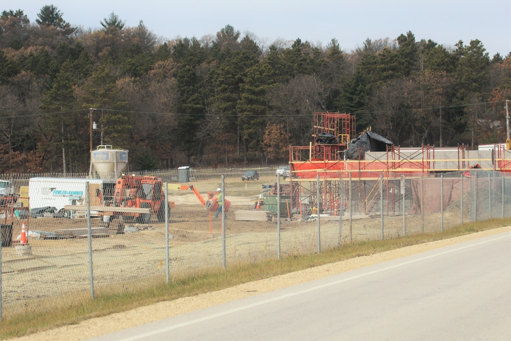 Construction of new Access Control Point continues at Fort McCoy