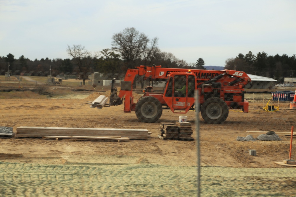 Construction of new Access Control Point continues at Fort McCoy