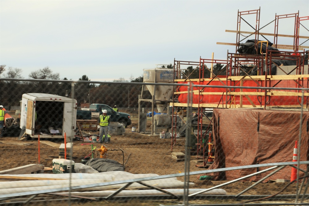 Construction of new Access Control Point continues at Fort McCoy