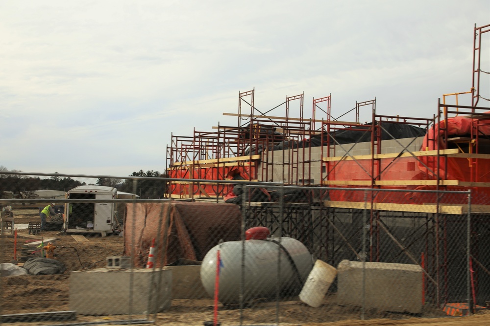 Construction of new Access Control Point continues at Fort McCoy