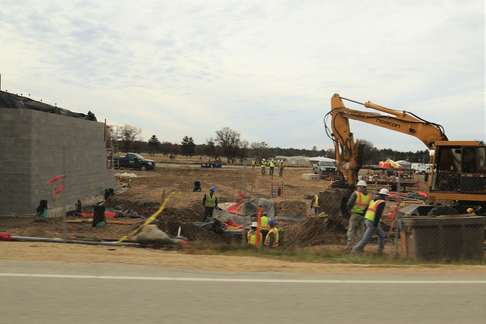 Construction of new Access Control Point continues at Fort McCoy