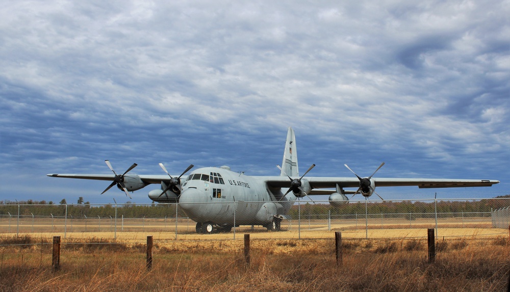 C-130 Hercules used for training at Fort McCoy