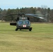 Blackhawk helicopter at Fort McCoy