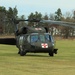 Blackhawk helicopter at Fort McCoy