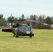 Blackhawk helicopter at Fort McCoy