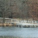 Fishing piers at Fort McCoy