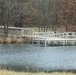 Fishing piers at Fort McCoy