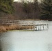 Fishing piers at Fort McCoy