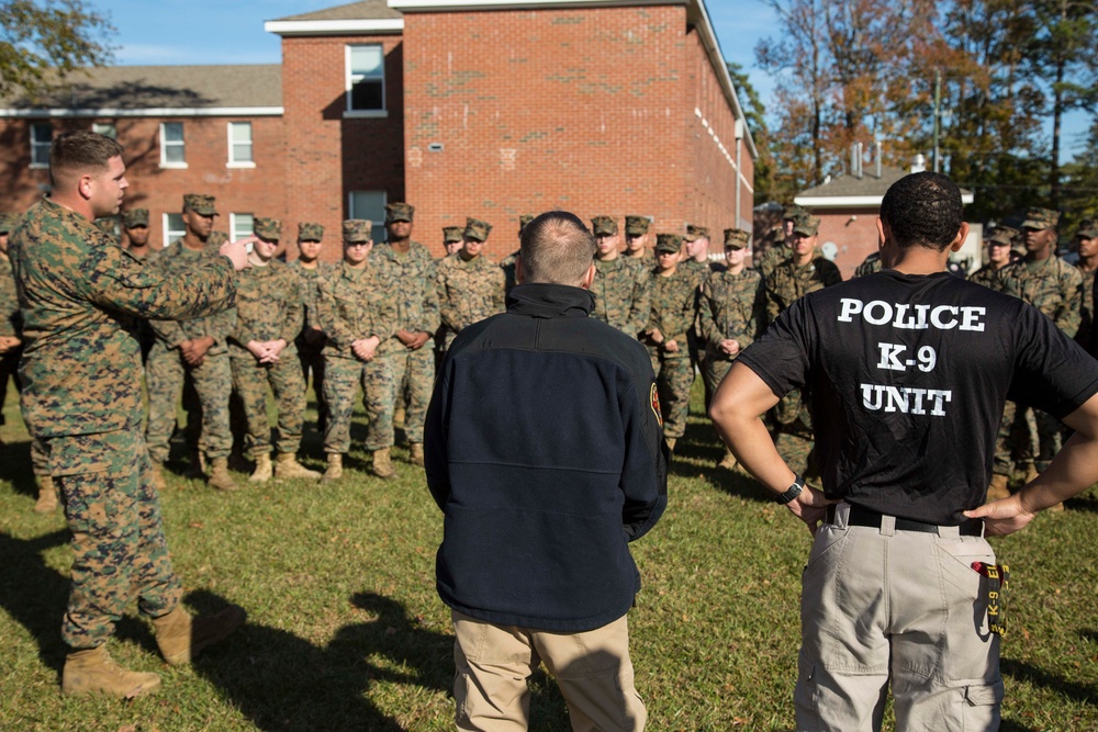 Military Working Dog Demonstration