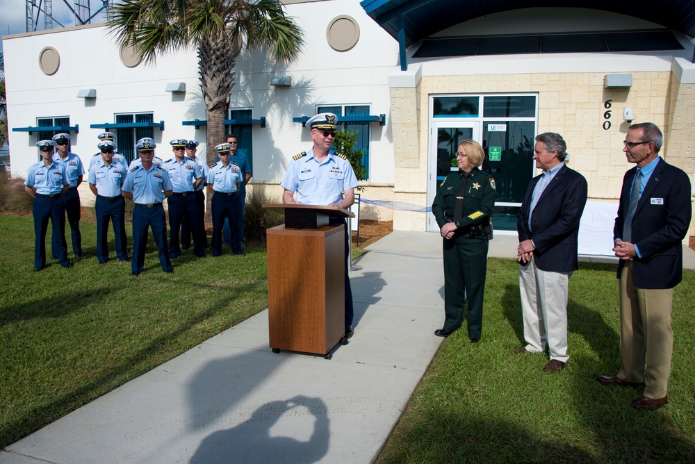 Coast Guard Marine Safety Detachment Port Canaveral holds ribbon-cutting ceremony