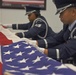 Taking a step outside of their AFSC: Honor Guard NCO in charge