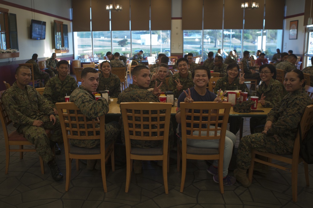 Marines and Sailors aboard Camp Kinser host a Culture Exchange with members of the JGSDF’s 15th Brigade