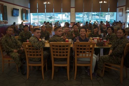 Marines and Sailors aboard Camp Kinser host a Culture Exchange with members of the JGSDF’s 15th Brigade