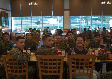 Marines and Sailors aboard Camp Kinser host a Culture Exchange with members of the JGSDF’s 15th Brigade