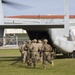 Marines fast rope with a MV-22B Osprey in Okinawa