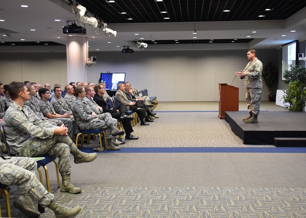 Brig. Gen. Saltzman Discusses MDC2 with SMC