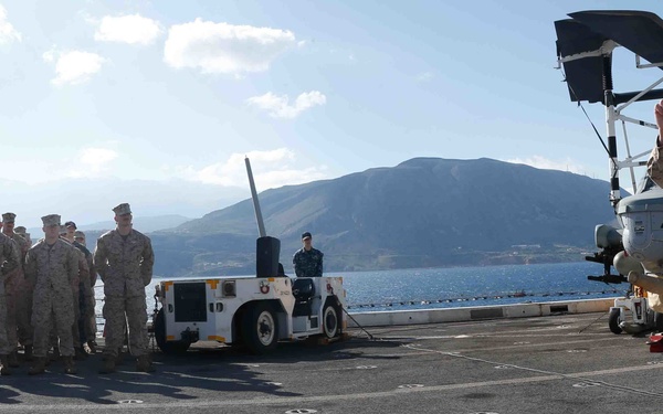 AFRICOM Commander Visits 15th MEU, USS San Diego