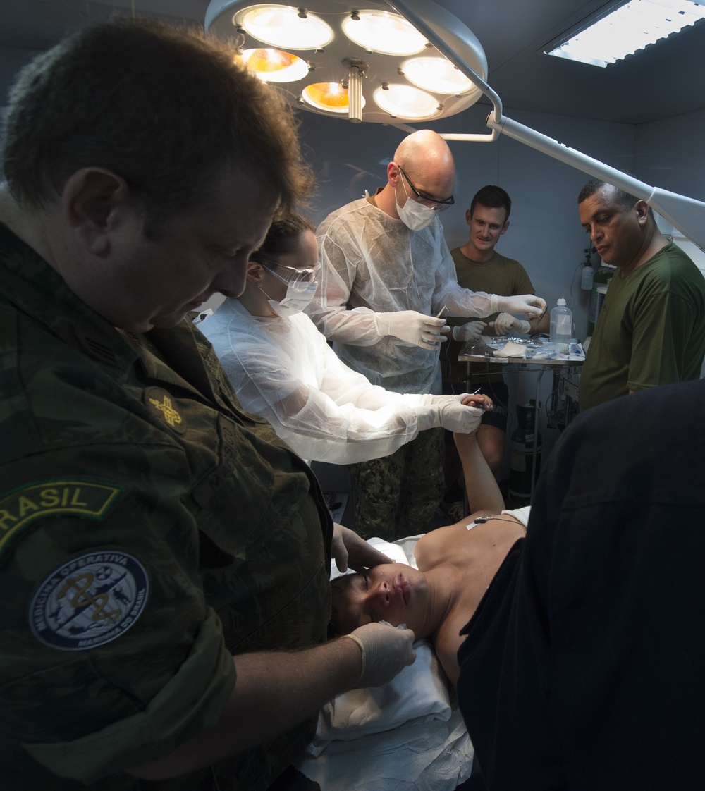 U.S. Navy Doctors Bring Medical Care to Amazon