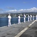Nimitz Sailors Man the Rails