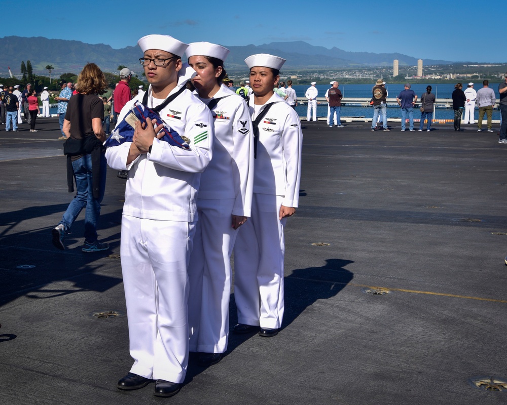 Nimitz Sailors Man Color Detail