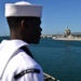 Nimitz Departs Pearl Harbor