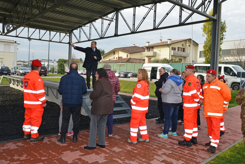 VISIT AT CASERMA EDERLE ASSOCIAZIONE &quot;Il NUOVO PONTE&quot;