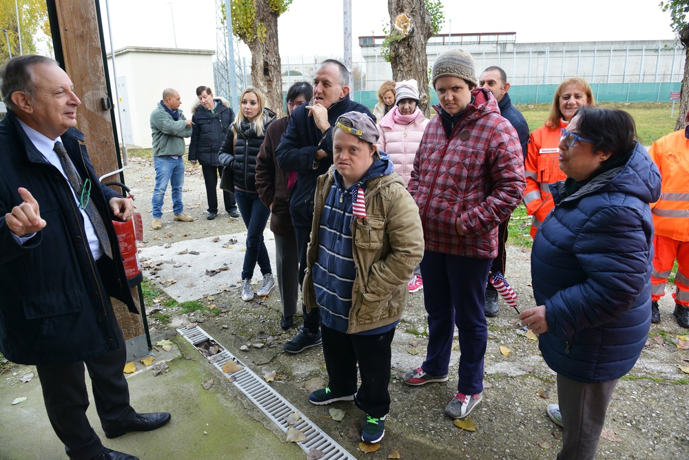 VISIT AT CASERMA EDERLE ASSOCIAZIONE &quot;Il NUOVO PONTE&quot;