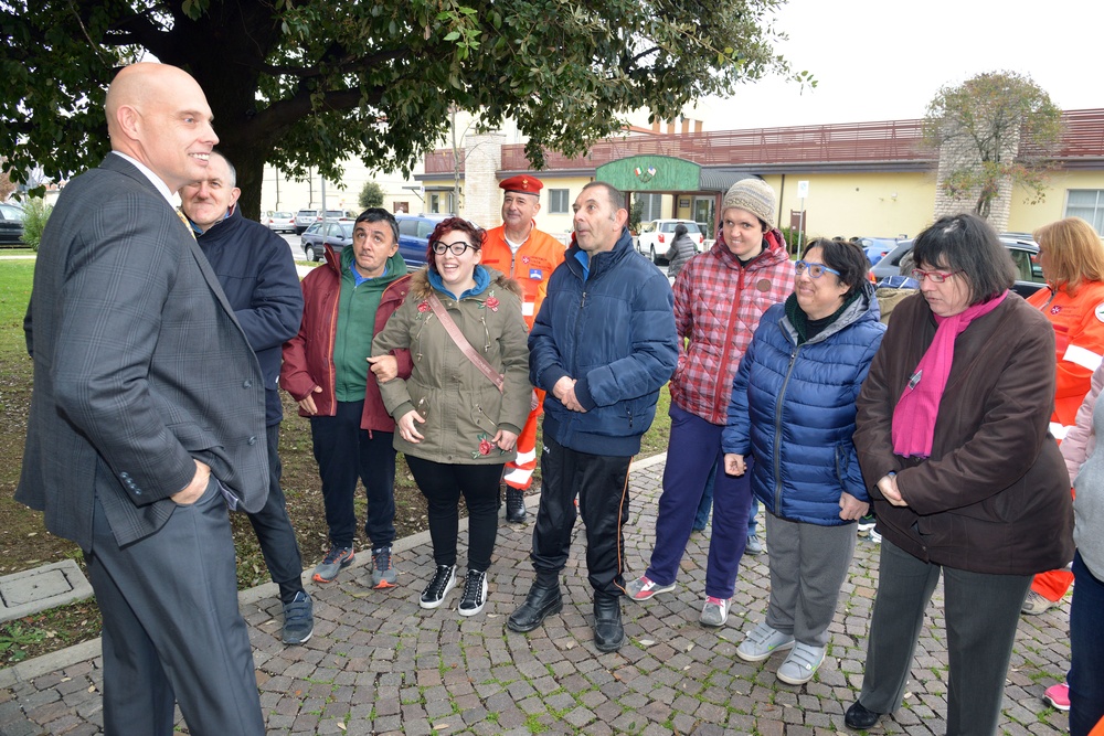 VISIT AT CASERMA EDERLE ASSOCIAZIONE &quot;Il NUOVO PONTE&quot;