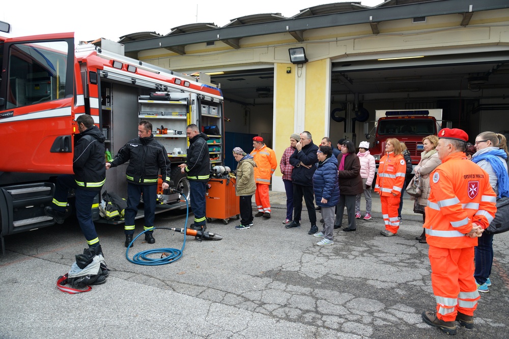 VISIT AT CASERMA EDERLE ASSOCIAZIONE &quot;Il NUOVO PONTE&quot;