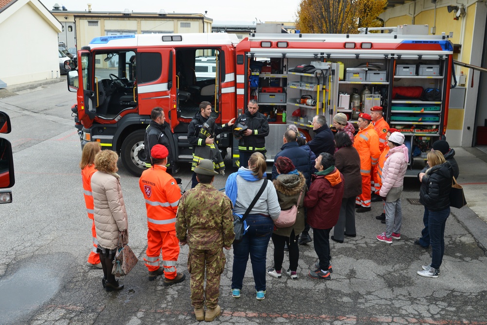 VISIT AT CASERMA EDERLE ASSOCIAZIONE &quot;Il NUOVO PONTE&quot;