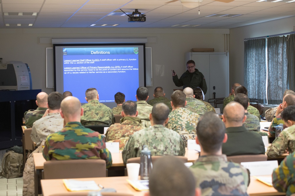 NATO NCO Orientation Course Hosted by TSC Benelux