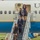 President Obama and Family Exits Air Force One