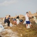 Airmen Clean Up Beach in Qatar